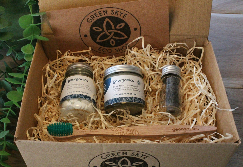 Eco dental care gift box - Green Skye-