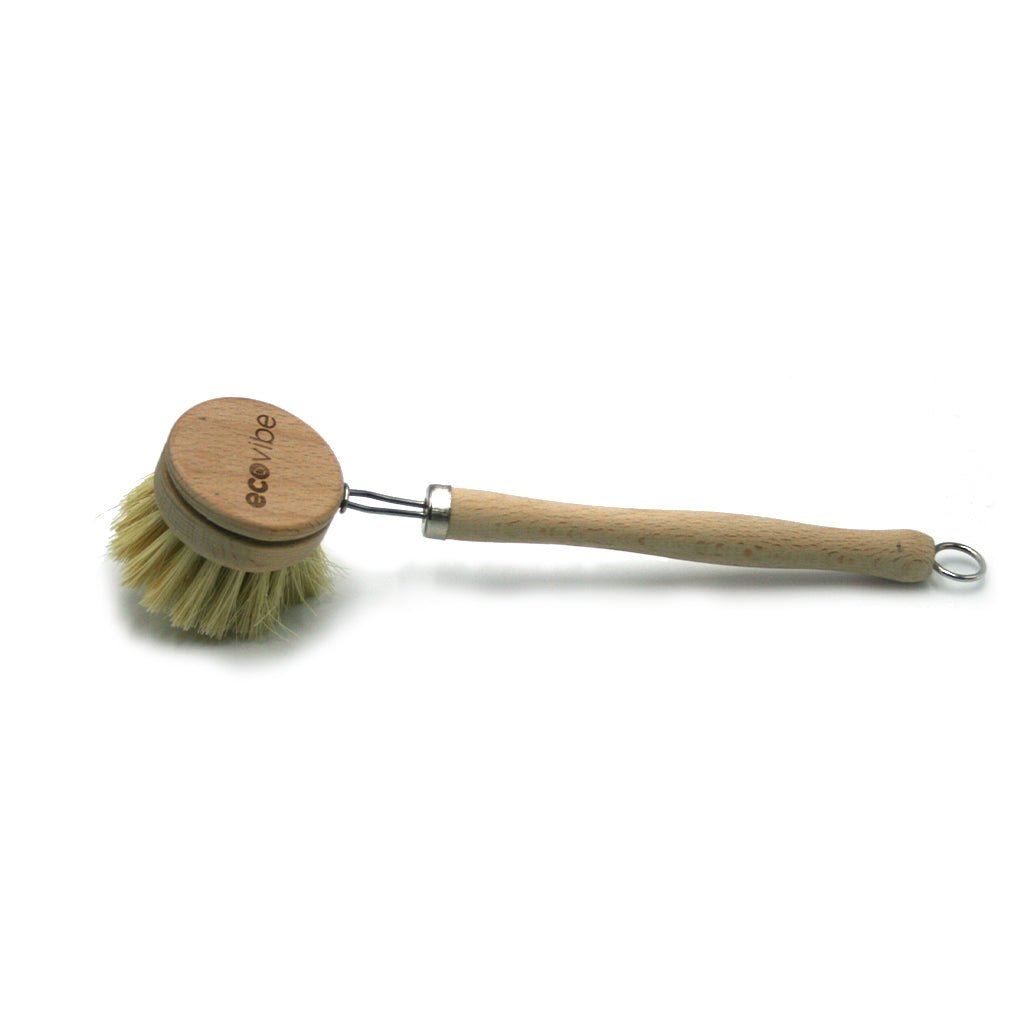 EcoVibe Wooden Dish Brush - Green Skye-