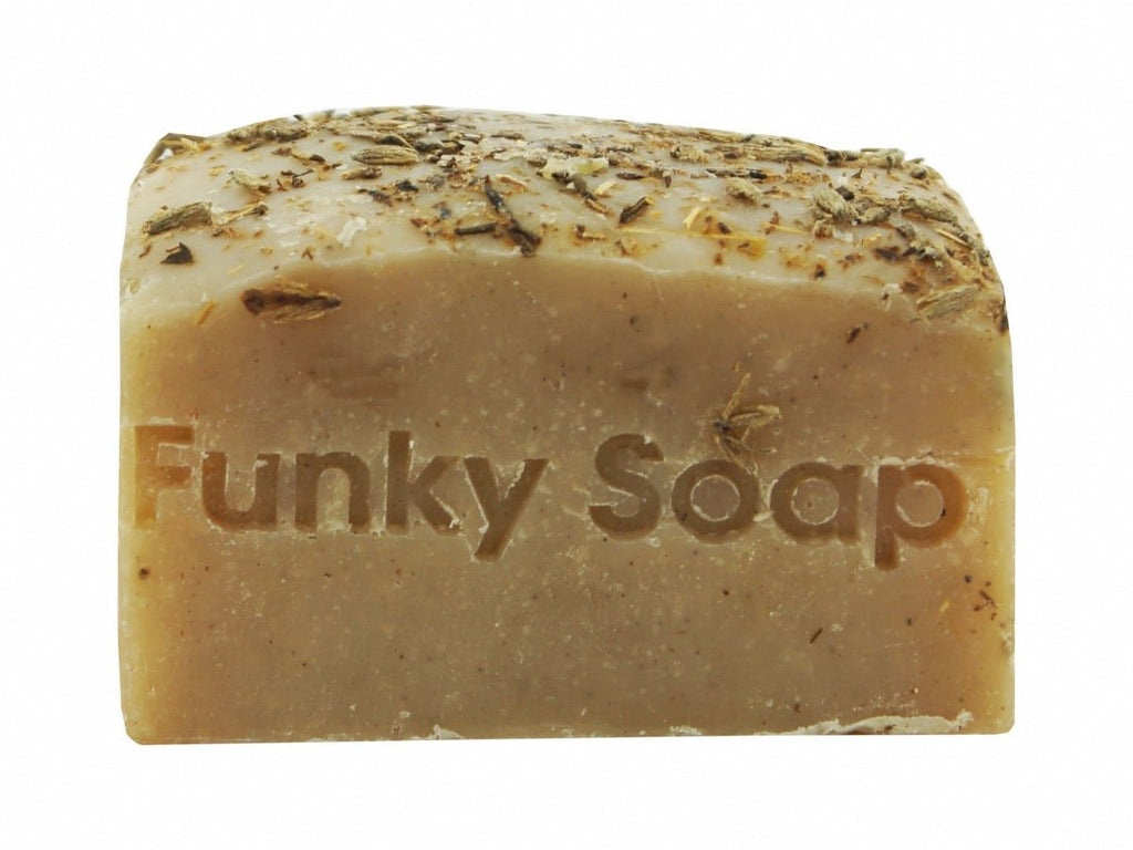 Funky Soap- Lavender, lemon & rosemary soap- 120g - Green Skye-