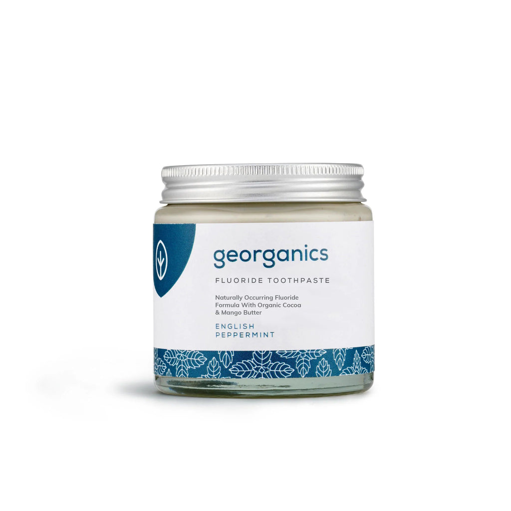 Georganics Natural Fluoride Toothpaste- Peppermint - Green Skye-