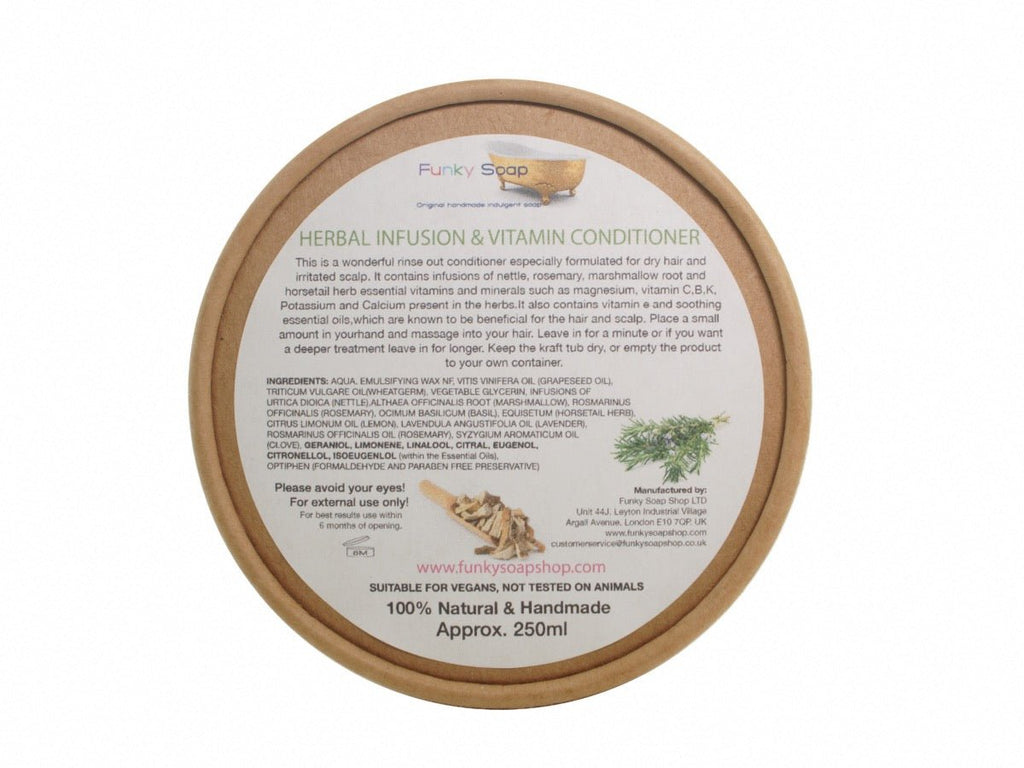 Herbal infusion conditioner tub - Green Skye-