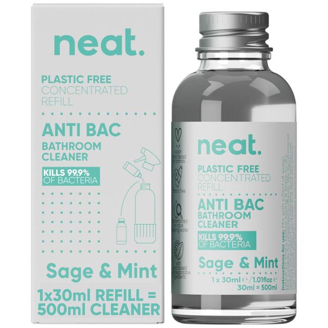 neat. - Concentrated Cleaning Refill: Anti-Bac Bathroom (Sage & Mint) - Green Skye-