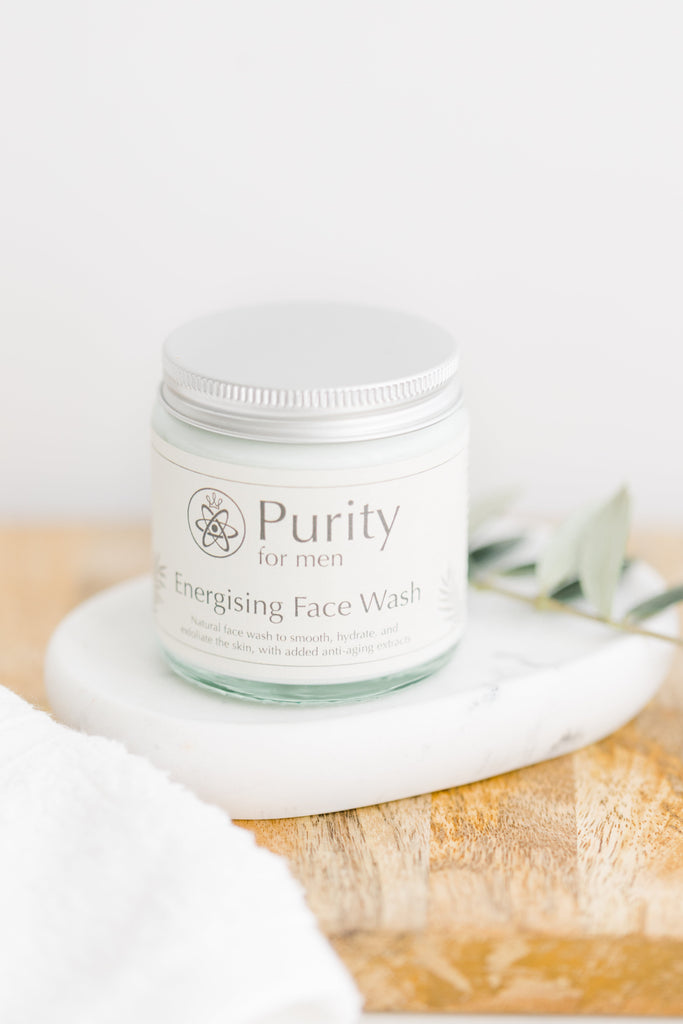 Purity Men's energising face wash - Green Skye-